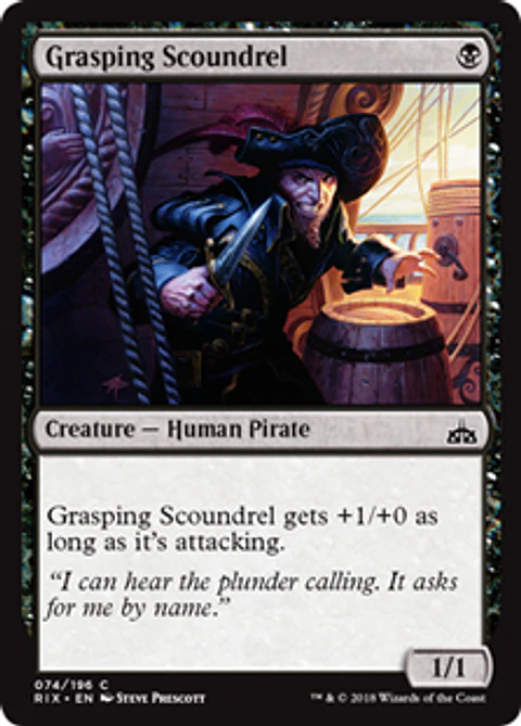 Grasping Scoundrel - RIX - C