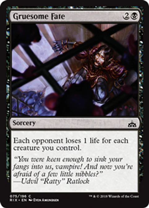 Gruesome Fate - RIX - C