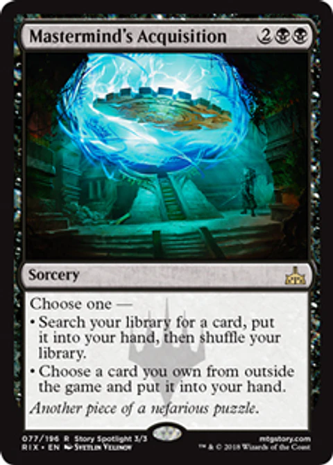 Mastermind's Acquisition - RIX