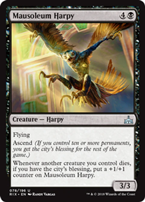 Mausoleum Harpy - RIX