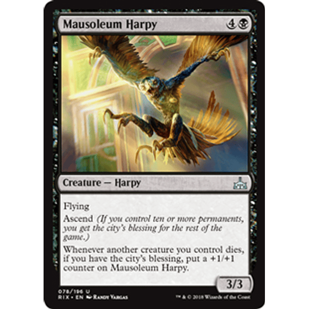 Mausoleum Harpy - RIX