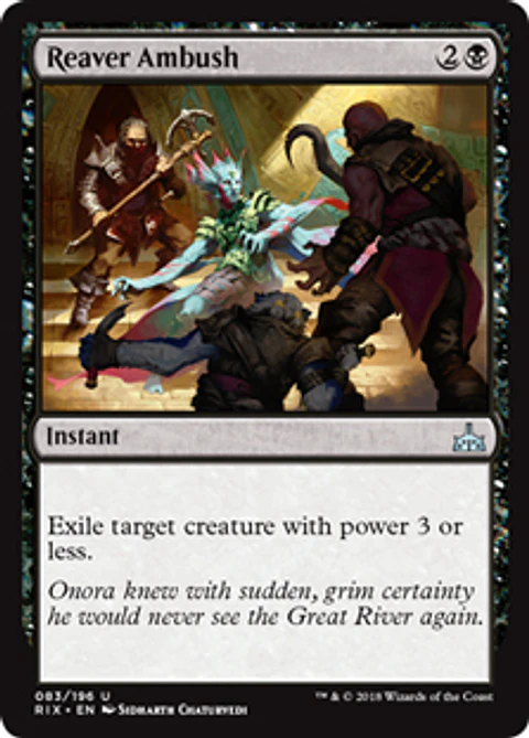 Reaver Ambush - RIX