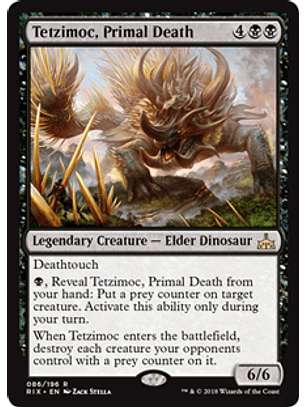 Tetzimoc, Primal Death