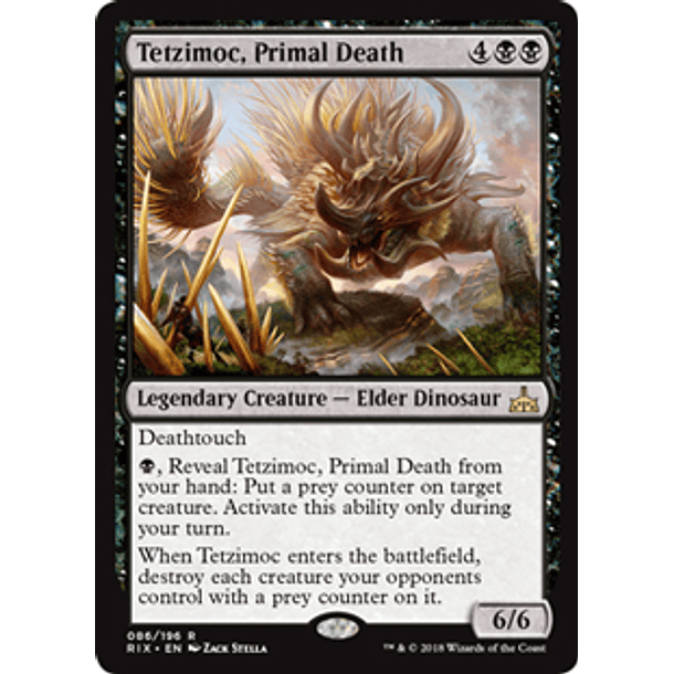 Tetzimoc, Primal Death