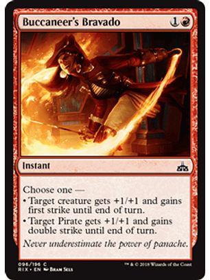 Buccaneer's Bravado - RIX - C
