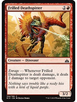 Frilled Deathspitter - RIX - C