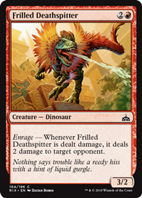 Frilled Deathspitter - RIX - C