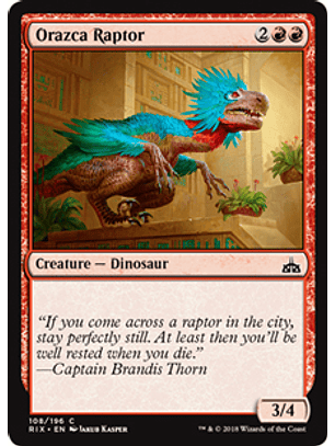 Orazca Raptor - RIX - C