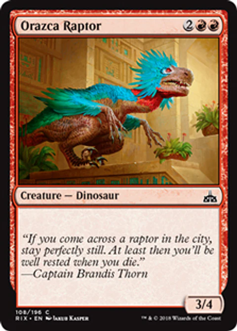Orazca Raptor - RIX - C