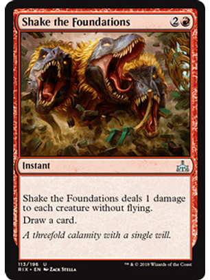 Shake the Foundations - RIX