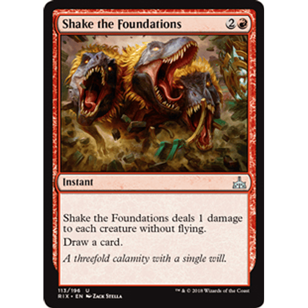 Shake the Foundations - RIX