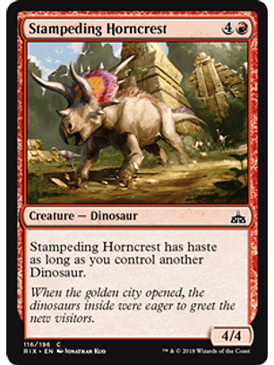 Stampeding Horncrest - RIX