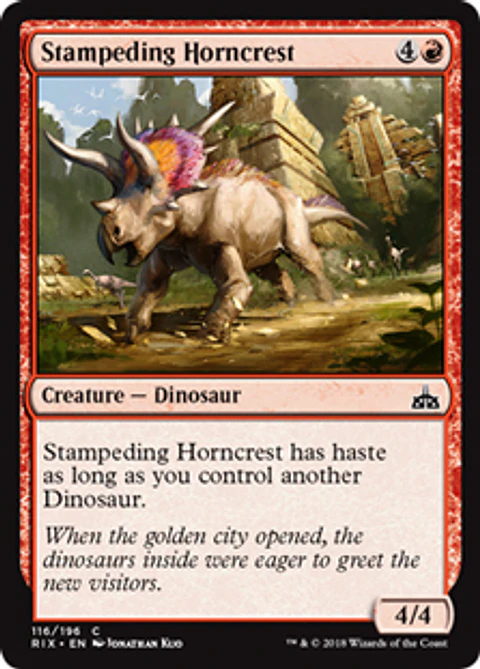 Stampeding Horncrest - RIX