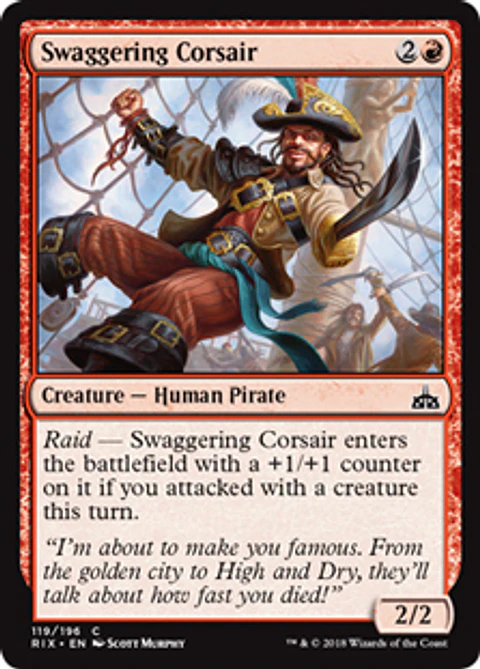 Swaggering Corsair - RIX - C