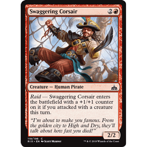 Swaggering Corsair - RIX
