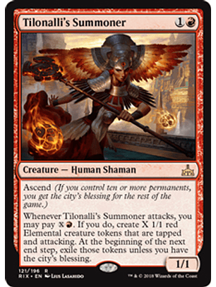 Tilonalli's Summoner - RIX