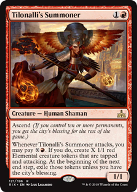 Tilonalli's Summoner - RIX