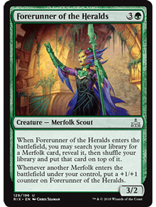 Forerunner of the Heralds - RIX