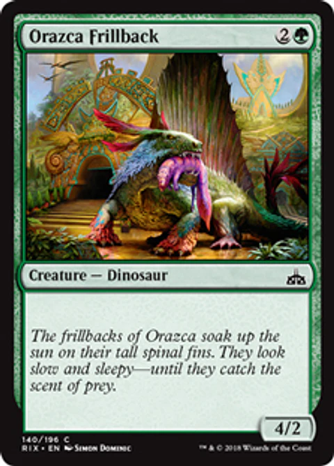 Orazca Frillback - RIX