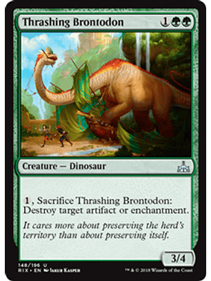 Thrashing Brontodon - RIX