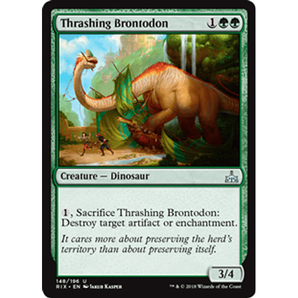 Thrashing Brontodon - RIX