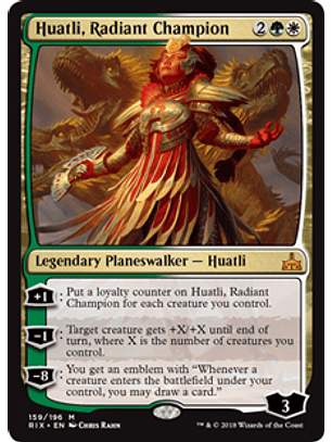 Huatli, Radiant Champion