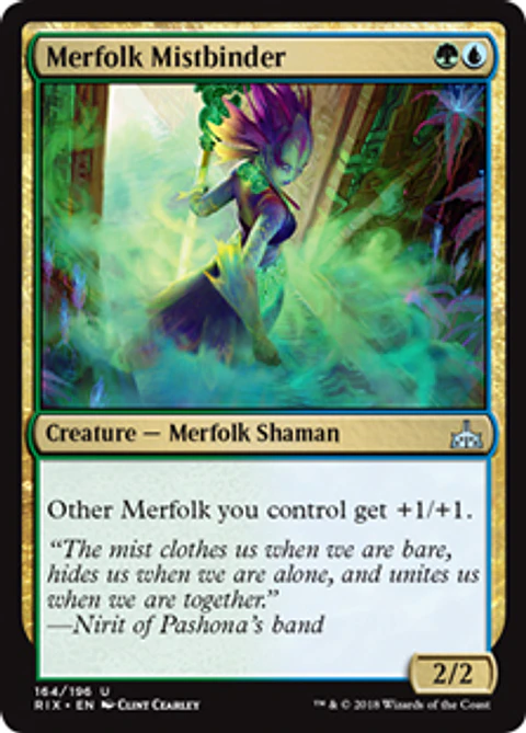 Merfolk Mistbinder - RIX