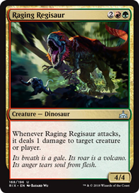 Raging Regisaur - RIX
