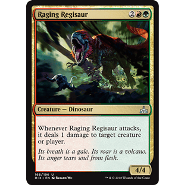 Raging Regisaur - RIX