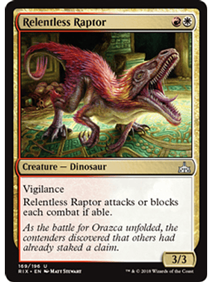 Relentless Raptor - RIX