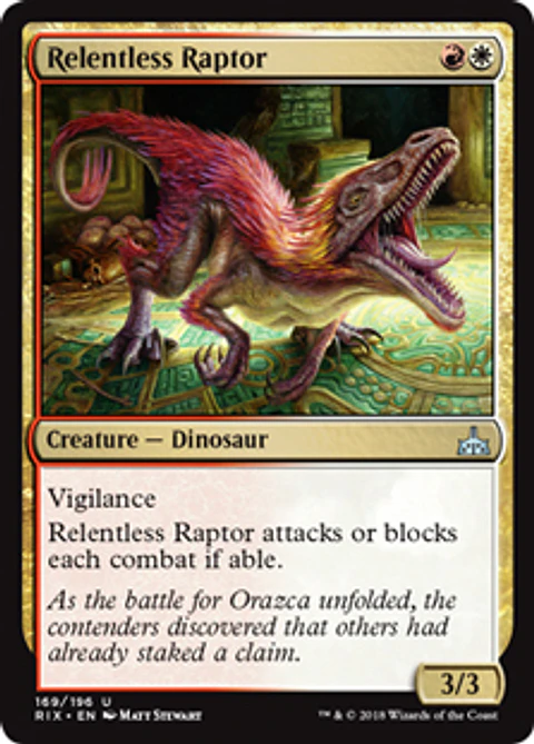Relentless Raptor - RIX