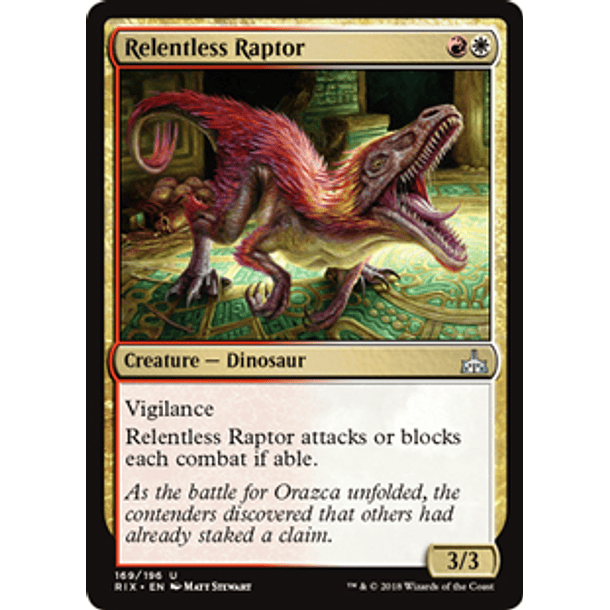 Relentless Raptor - RIX