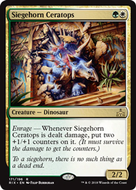 Siegehorn Ceratops - RIX - R