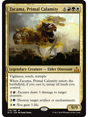 Zacama, Primal Calamity - RIX