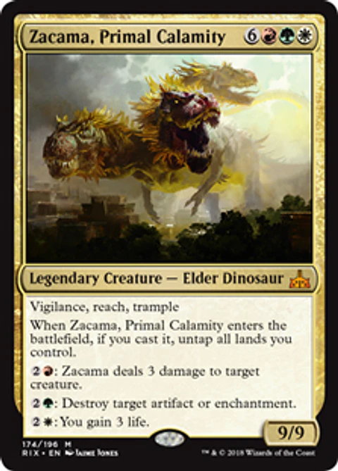 Zacama, Primal Calamity - RIX