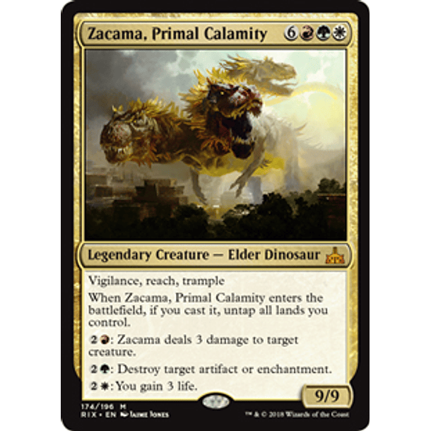 Zacama, Primal Calamity - RIX