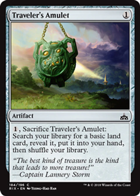 Traveler's Amulet - RIX - C