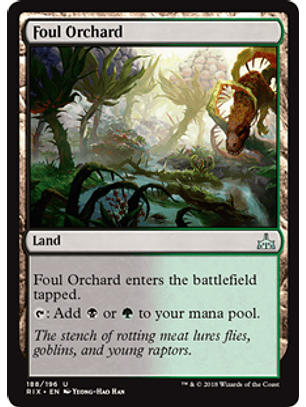 Foul Orchard - RIX