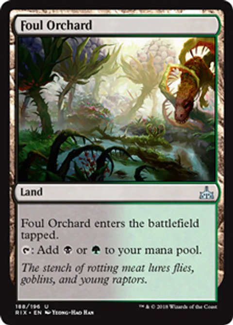 Foul Orchard - RIX