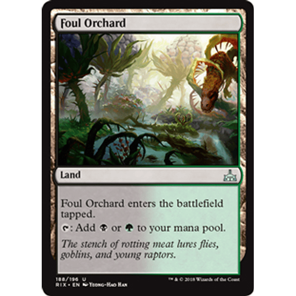 Foul Orchard - RIX