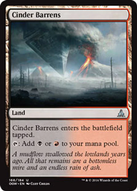 Cinder Barrens -OGW