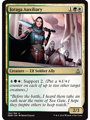 Joraga Auxiliary - OGW