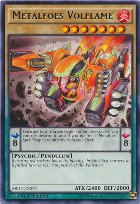 Metalfoes Volflame - MP17-EN079 - Rare