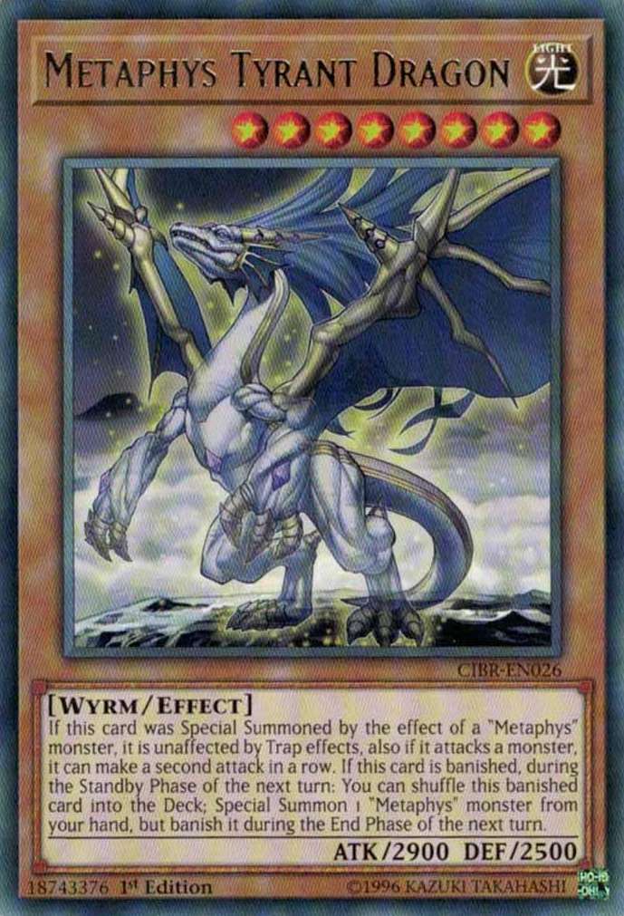 Metaphys Tyrant Dragon - CIBR-EN026 - Rare 1
