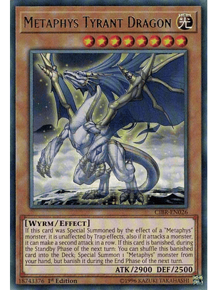 Metaphys Tyrant Dragon - CIBR-EN026 - Rare