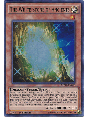 The White Stone of Ancients - MP17-EN013 - Ultra Rare