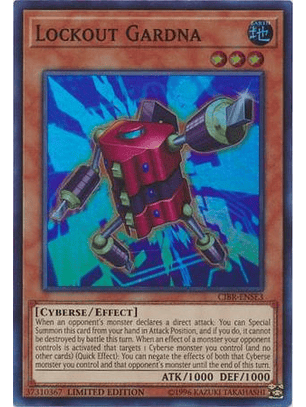 Lockout Gardna - CIBR-ENSE3 - Super Rare Limited