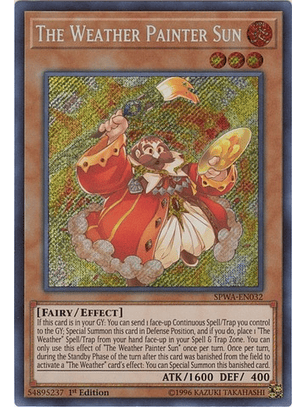 The Weather Painter Sun - SPWA-EN032 - Secret Rare