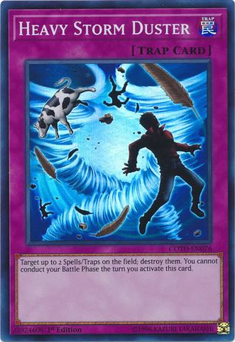 Heavy Storm Duster - COTD-EN076 - Super Rare 