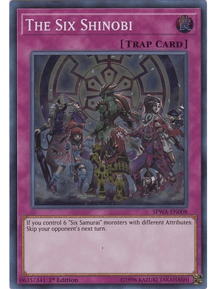 The Six Shinobi - SPWA-EN008 - Super Rare